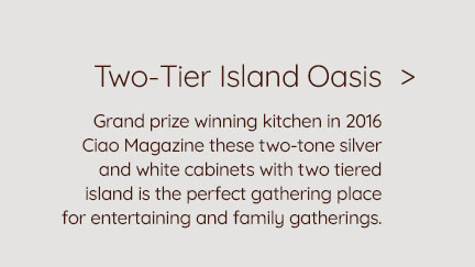 Two Tier Kitchen Island Description