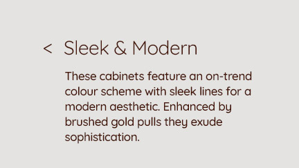 Trendy Steel Blue Cabinets Description